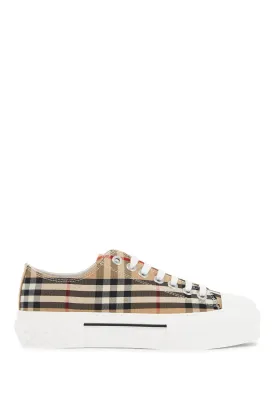 Vintage Check Canvas Sneakers