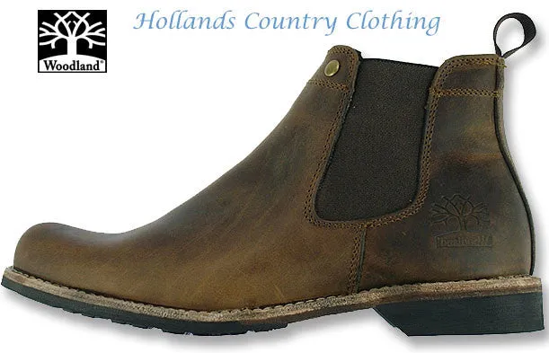 Woodland Leather Chelsea Boot