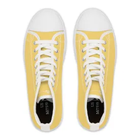 Yellow Women's High Top Sneakers